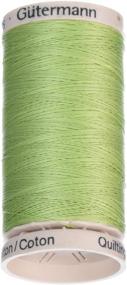 img 1 attached to 🪡 Gutermann Quilting Thread 220 Yards in Light Fern Shade