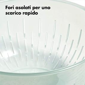 img 3 attached to 🌊 OXO Good Grips 5 Quart Colander in Sea Glass: Sleek and Practical Kitchen Essential