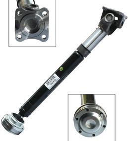 img 4 attached to 🔧 Высококачественная сборка карданного вала переднего привода N91519 для Dodge Dakota, Durango, Mitsubishi Raider (2001-2006) - длина 26 1/4 дюйма.
