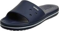 crocs crocband rainbow block womens men's shoes and loafers & slip-ons logo