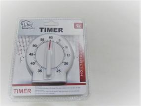 img 2 attached to ⏲️ Chef Valley Kitchen Timer 60 Minute - Mechanical Timing - Loud Alarm - Ideal for Cooking, Baking, Gym, Homework, or Office Meetings - White