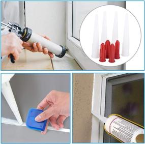 img 1 attached to Caulking Silicone Finishing Replaceable Bathroom Tapes, Adhesives & Sealants in Adhesive Dispensers & Accessories