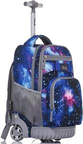 img 3 attached to 🎒 Tilami Rolling Backpack for School and Travel