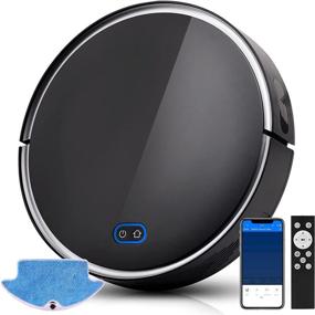 img 4 attached to 🤖 Pikapi WiFi Robot Vacuum and Mop with Smart Mapping, Alexa Voice Control, 2-in-1 Cleaning Technology, 1800Pa Suction, Self-Charging, Ideal for Hardwood Floors, Pet Hair, and Low Pile Carpets