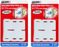 🚪 enhance door installations with ez shim hs350bp hinge shim pack" logo