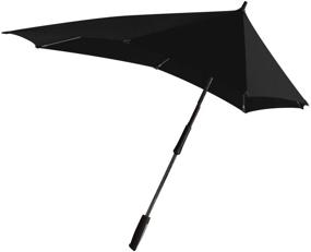 img 3 attached to 🌂 Senz Umbrellas Pure Black: A Sleek and Stylish Choice in the Perfect Size