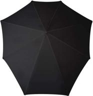 🌂 senz umbrellas pure black: a sleek and stylish choice in the perfect size logo