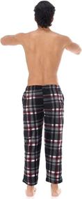 img 2 attached to 👕 X-Large Men's Clothing with Polar Fleece Pajama Pockets for Enhanced Comfort