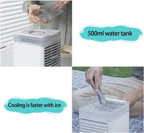 img 3 attached to Conditioner Ultra Low Humidified Evaporative Outdoor（White）