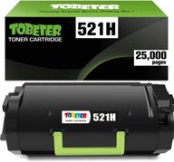 🖨️ high yield remanufactured toner cartridge for lexmark ms710, ms711, ms810, ms810n, ms810dn, ms811, ms811dn, ms812, ms710dn, ms710n, ms711dn, ms810de, ms810dtn printer by tobeter 521h 52d1h00 logo