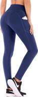 🩲 iuga high waist yoga pants: stylish capri leggings with pockets for women logo