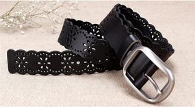 img 3 attached to 🌸 Stylish Leather Floral Western Women's Accessories by KaLeido: A Must-Have for Fashionable Ladies