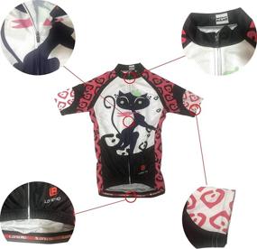 img 3 attached to LONG AO Children Cycling Jersey Outdoor Recreation in Outdoor Clothing