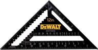 📐 dewalt premium rafter square 12: the ultimate measure for precision carpentry logo