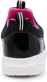 img 2 attached to 👟 Stylish Nautica Fashion Sneaker Running Youth Black Boys' Shoes: Durable and Trendy Footwear