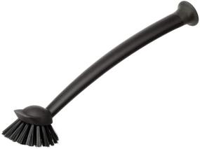 img 4 attached to 🧽 Efficient Cleaning Companion: RINNIG Dish-washing Brush in Sleek Grey