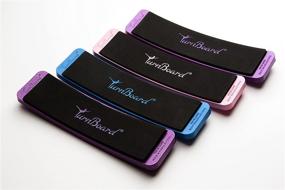 img 1 attached to Ballet Is Fun Official TurnBoard (Violet Glitz): Enhance Your Dance Routine