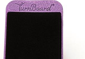 img 3 attached to Ballet Is Fun Official TurnBoard (Violet Glitz): Enhance Your Dance Routine