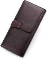 vintage handmade genuine leather organizer women's handbags & wallets: the perfect wallets collection logo