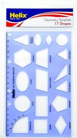 img 3 attached to 🔺 Helix Geometry Shape Template by Maped Helix - USA Edition (08791)