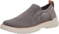 👞 skechers usa men's doveno oswyn rounded loafers & slip-ons: stylish and comfortable men's shoes logo