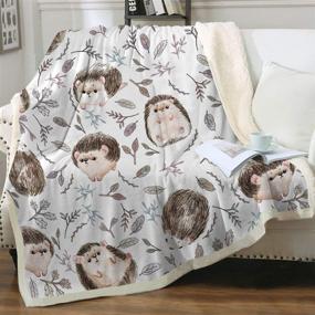 img 4 attached to Sleepwish Hedgehog Reversible Woodland Luxurious