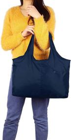 img 3 attached to Volcanic Waterproof Lightweight Water Resistant 8045_Dark Women's Handbags & Wallets for Hobo Bags