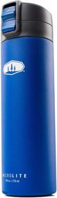 img 4 attached to 💧 GSI Outdoors Microlite 720 Flip: 24 fl.oz. Vacuum Insulated Stainless Steel Water Bottle for Ultimate Hydration