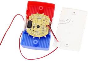 img 2 attached to 12V Wired Sound Alarm Strobe Flashing Light Siren for Enhanced Home Security System