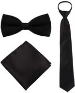 guchol boys pocket square necktie: ideal boys' accessory for a stylish look logo