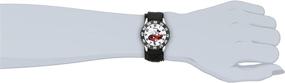 img 1 attached to Disney Kids' W000975 Mickey Stainless Steel Time Teacher Watch with Durable Nylon Band