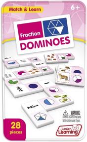img 1 attached to 🧮 Junior Learning Fraction Dominoes: Educational Game for Young Minds
