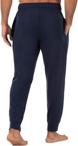 img 3 attached to 🩳 Fruit of the Loom Men's Jersey Jogger Pants, Medium – Comfortable and Stylish Clothing for Active Men