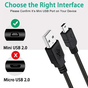 img 1 attached to 🔌 SaiTech IT 3-Pack USB 2.0 A to Mini 5-Pin B Cable for External HDDs, Cameras, Card Readers, MP3 Players, PS3 Controllers, GPS Receivers - Black, 1ft (35cm)