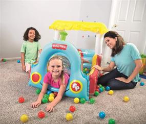 img 3 attached to 🎈 Ultimate Fun with Bestway Fisher Price Inflatable Indoor Outdoor: A Must-Have for All Ages!