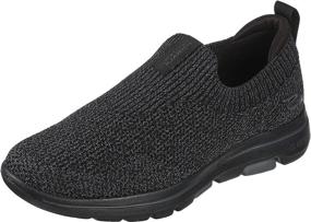 img 4 attached to 👟 Skechers Flex 5 Серые спортивные ходячие кроссовки