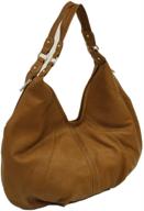 👜 стильная женская сумка piel leather large hobo черного цвета: идеальные сумки хобо для модных женщин логотип