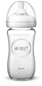 img 4 attached to Clear 8 Oz Philips AVENT Natural Glass Baby Bottle