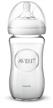 clear 8 oz philips avent natural glass baby bottle logo