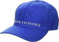 🎩 черная кепка с логотипом armani exchange для мужчин - one size - приобрести сейчас! логотип