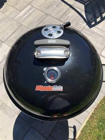 img 3 attached to 🔥 Upgrade Your Weber Smokey Mountain WSM Kettle Smoker with Total ControlⓇ Cool Touch Damper Handle!