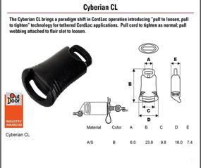 img 2 attached to 🔒 Ravenox Cyberian Cord Lock End: Versatile Cord Locks for Drawstrings, Ropes, Paracord, and More - Award-Winning Camping Accessories for Outdoors