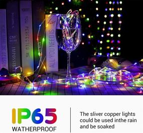 img 3 attached to 🎄 Novtech 82FT 500LEDs Outdoor LED Christmas String Lights: Waterproof Fairy Lights for Indoor Xmas Tree, Porch & Holiday Decorations - Multicolor