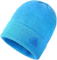 winter beanie for boys, accsa classic stretchy accessories logo