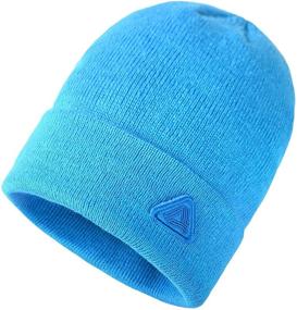 img 4 attached to Winter Beanie for Boys, Accsa Classic Stretchy Accessories