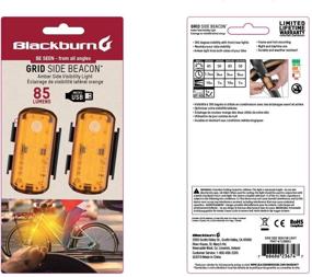 img 1 attached to 🚴 Enhanced Blackburn Grid Beacon Side Light for Bicycles