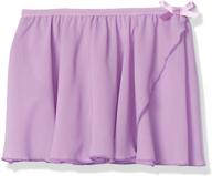 👗 amazon essentials girls faux wrap medium skirts & skorts in girls' clothing logo