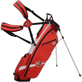 img 1 attached to 🏌️ Ultimate Lightweight Convenience: Wilson Staff Feather Carry Golf Bag