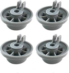 img 4 attached to 🔧 4-Pack Lower Rack Roller Wheels for Bosch, Neff & Siemens Dishwashers - Replaces 165314, 420198, AP2802428, PS3439123