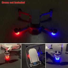 img 3 attached to ✨ Enhanced Signal Light for Mavic Mini - Drone Night Flying LED Flashing Light, Anti-Lost Warning, Ideal Drone Parts for DJI Mavic Mini